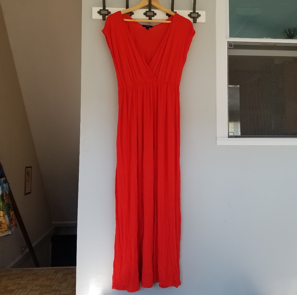 Orange Maxi Dress